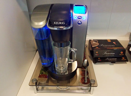 The Keurig K70 brewing system. Keurig K70 brewer